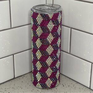 20 oz Pink Diamond Rhinestone Tumbler